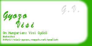 gyozo visi business card